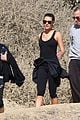 lea michele runyon canyon hike with mom dad 02