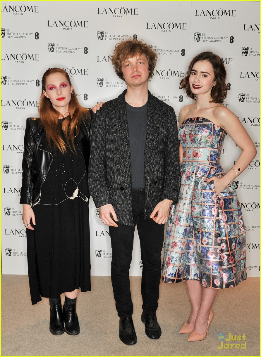 lily collins lancome beauty bafta party 04