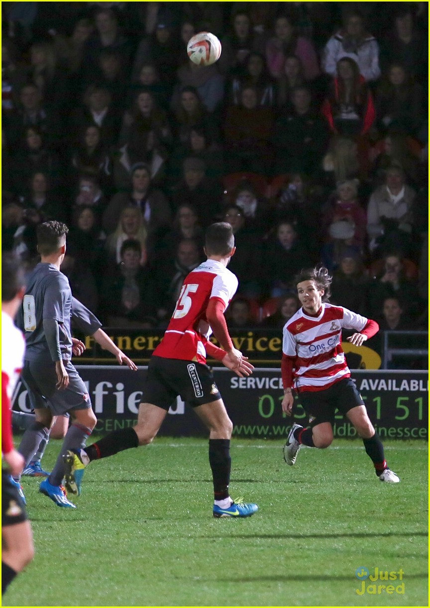 louis tomlinson doncaster dovers soccer game 13