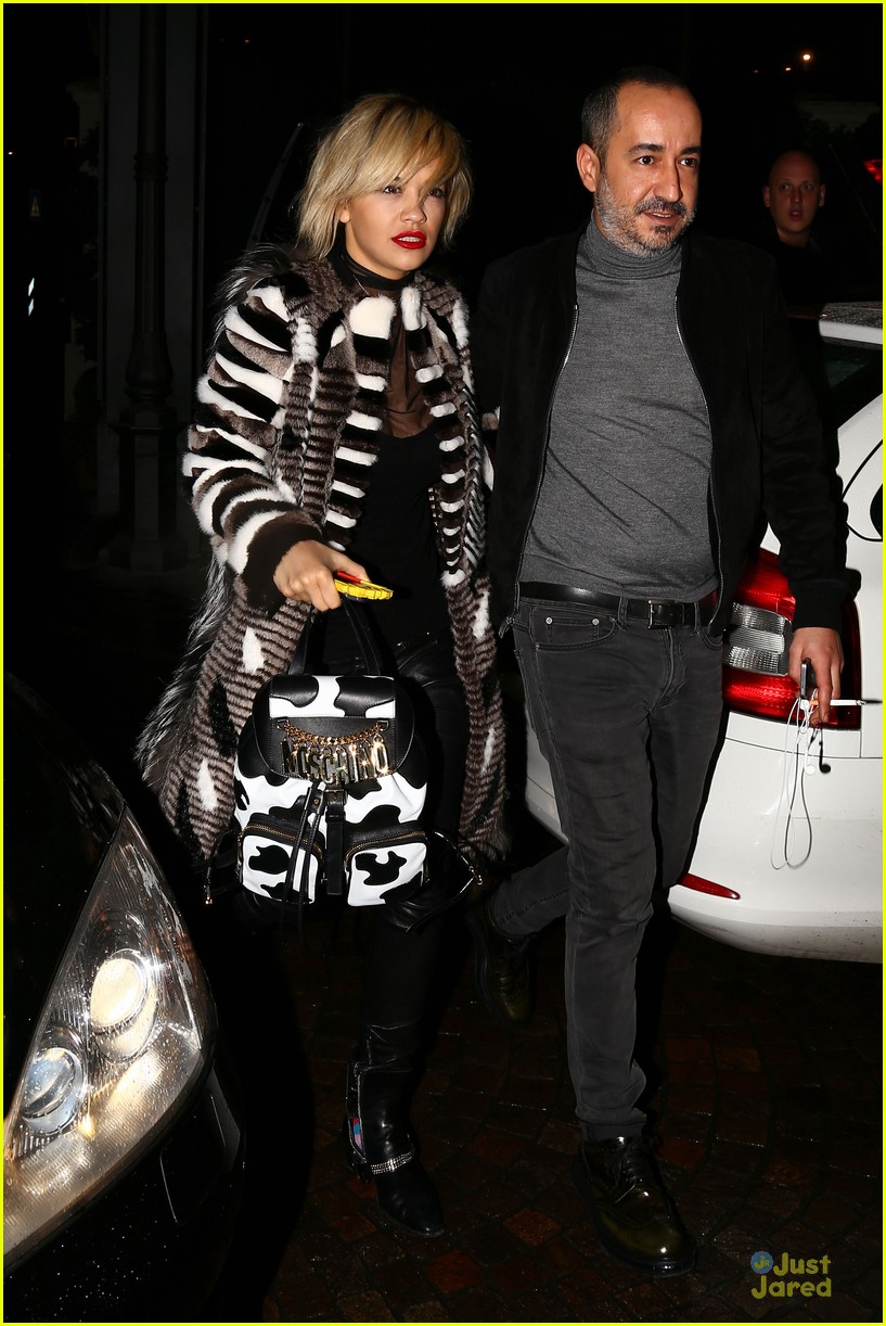 Rita Ora: Giacomo Dinner with Calvin Harris! | Photo 646255 - Photo ...