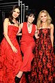 victoria justice red dress fashion show 2014 11