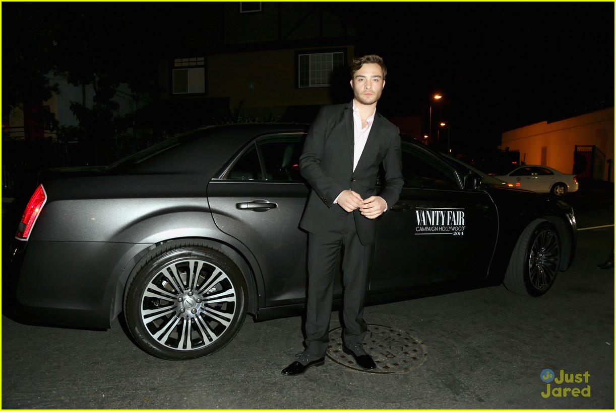 zoe kravitz ed westwick vanity fair young hollywood party 2014 04