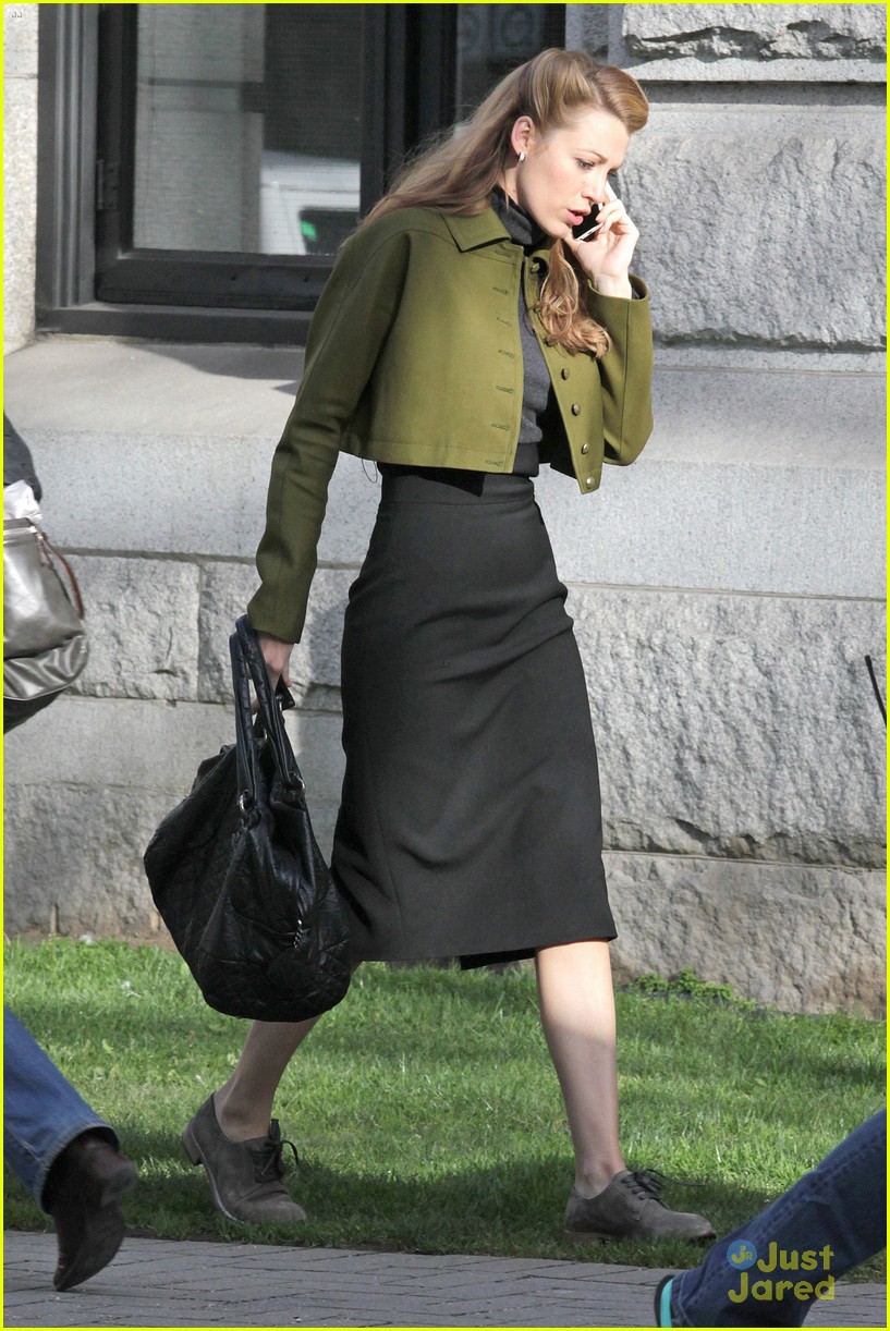 blake lively age of adaline night shoot vancouver art gallery 10