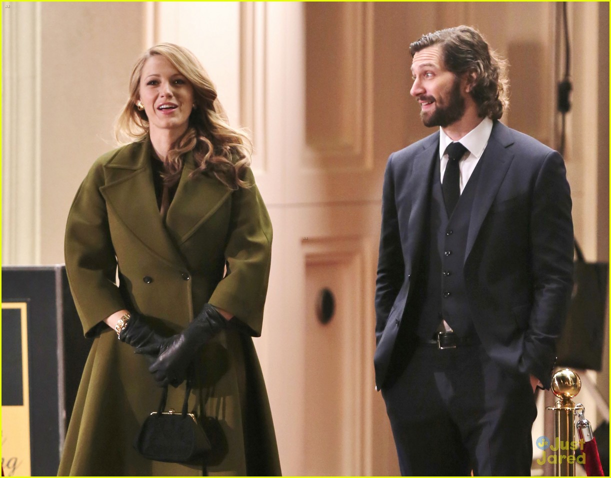 blake lively age of adaline night shoot vancouver art gallery 37