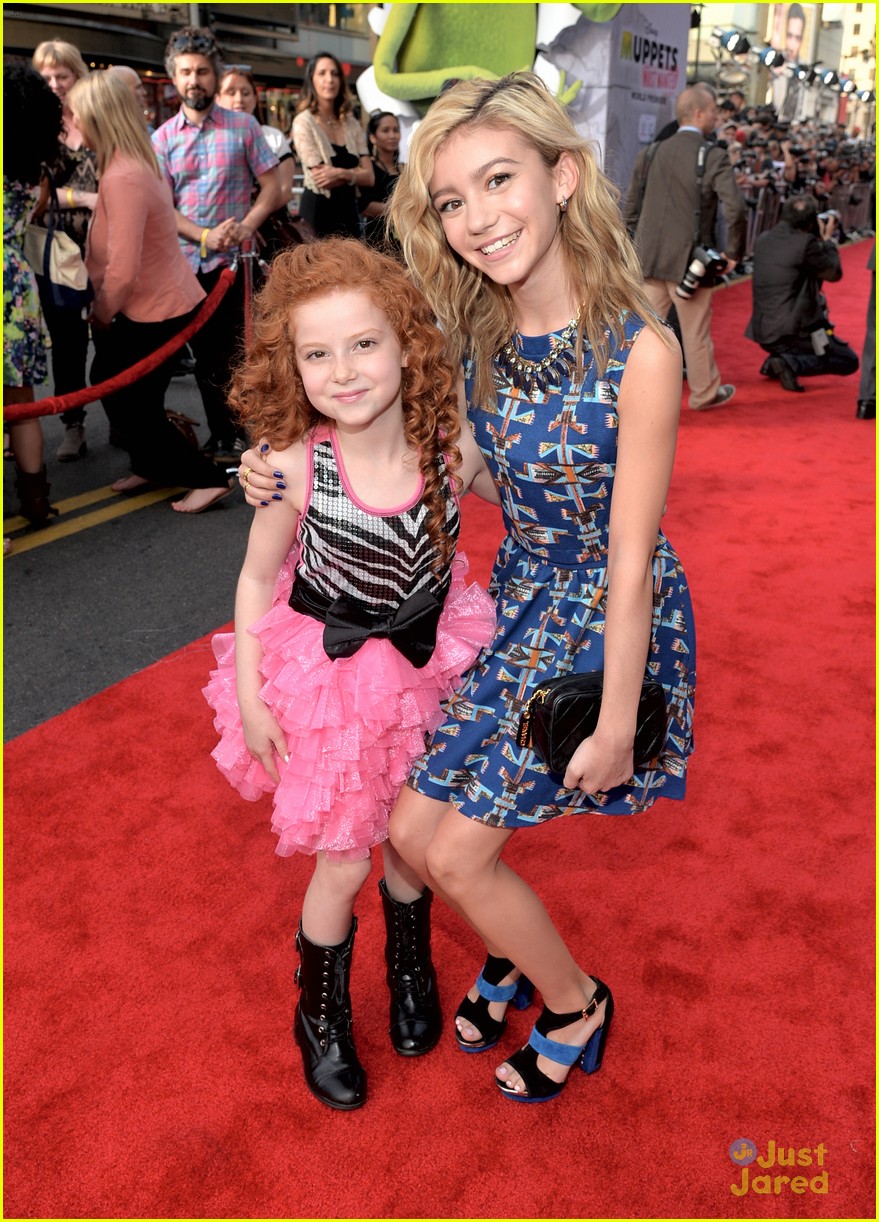 g hannelius jake short muppets most wanted premiere 07