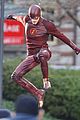 grant gustin filming the flash costume first look 05