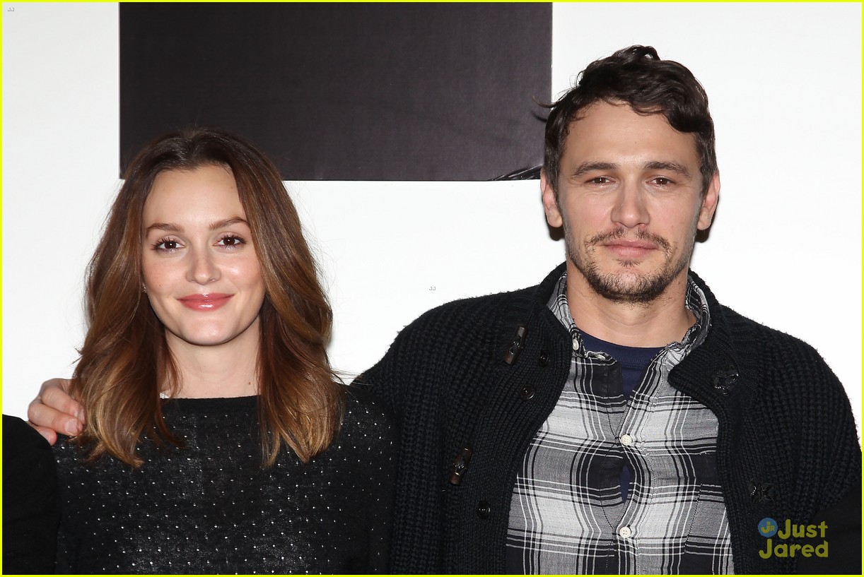 leighton meester of mice men press conference 16