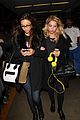 lucy hale shay mitchell ashley benson lax late night arrival 13