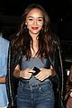 ashley madekwe looks absolutely witchy in draped leather jacket and jeans03