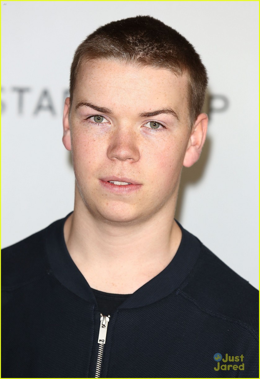 will poulter steps out after maze runner trailer 01