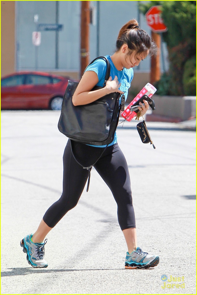 brenda song post birthday workout woman 09