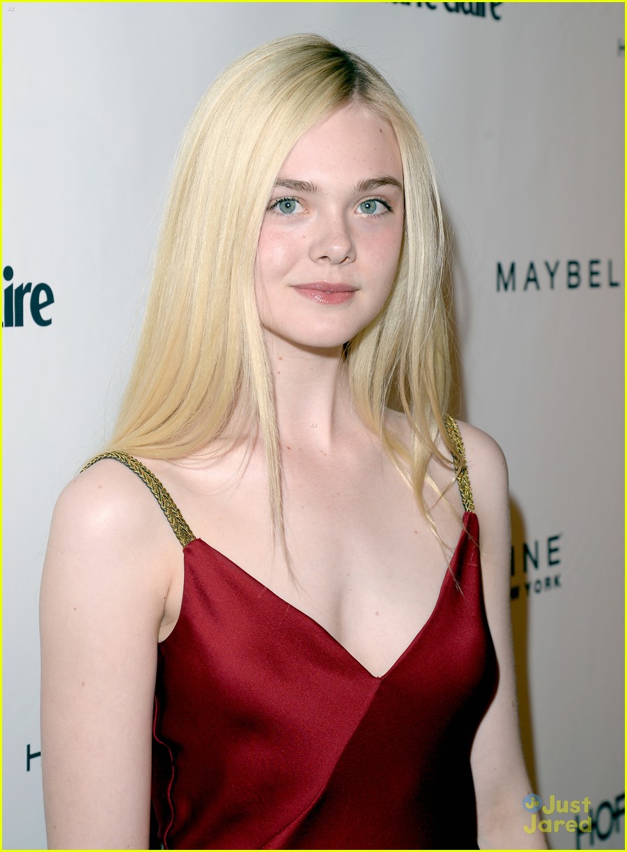 elle fanning marie claire cover event 01