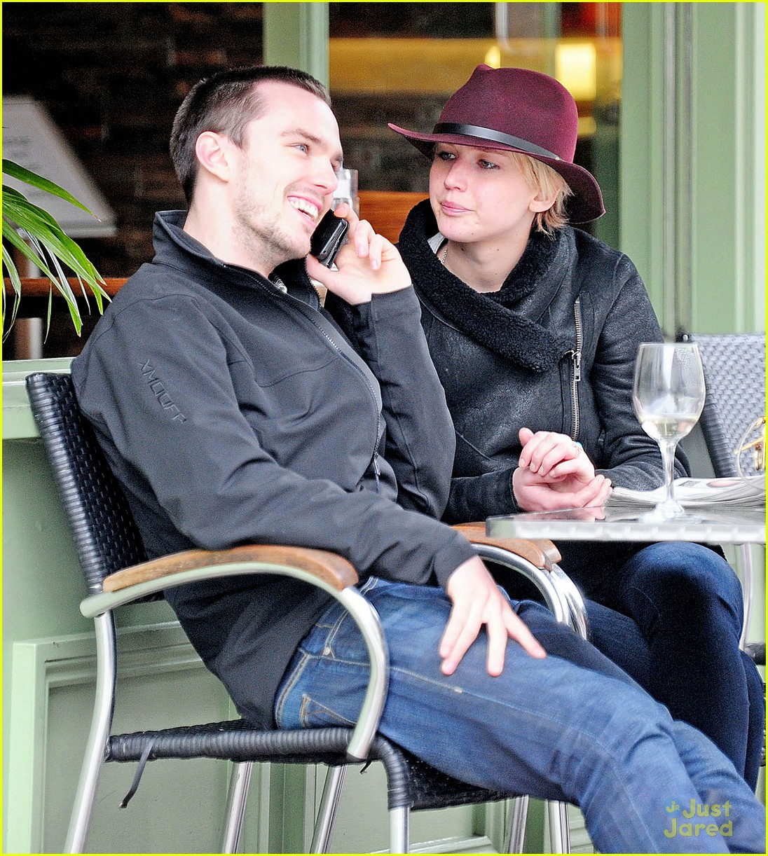 jennifer lawrence nicholas hoult hold hands look so in love in london 18