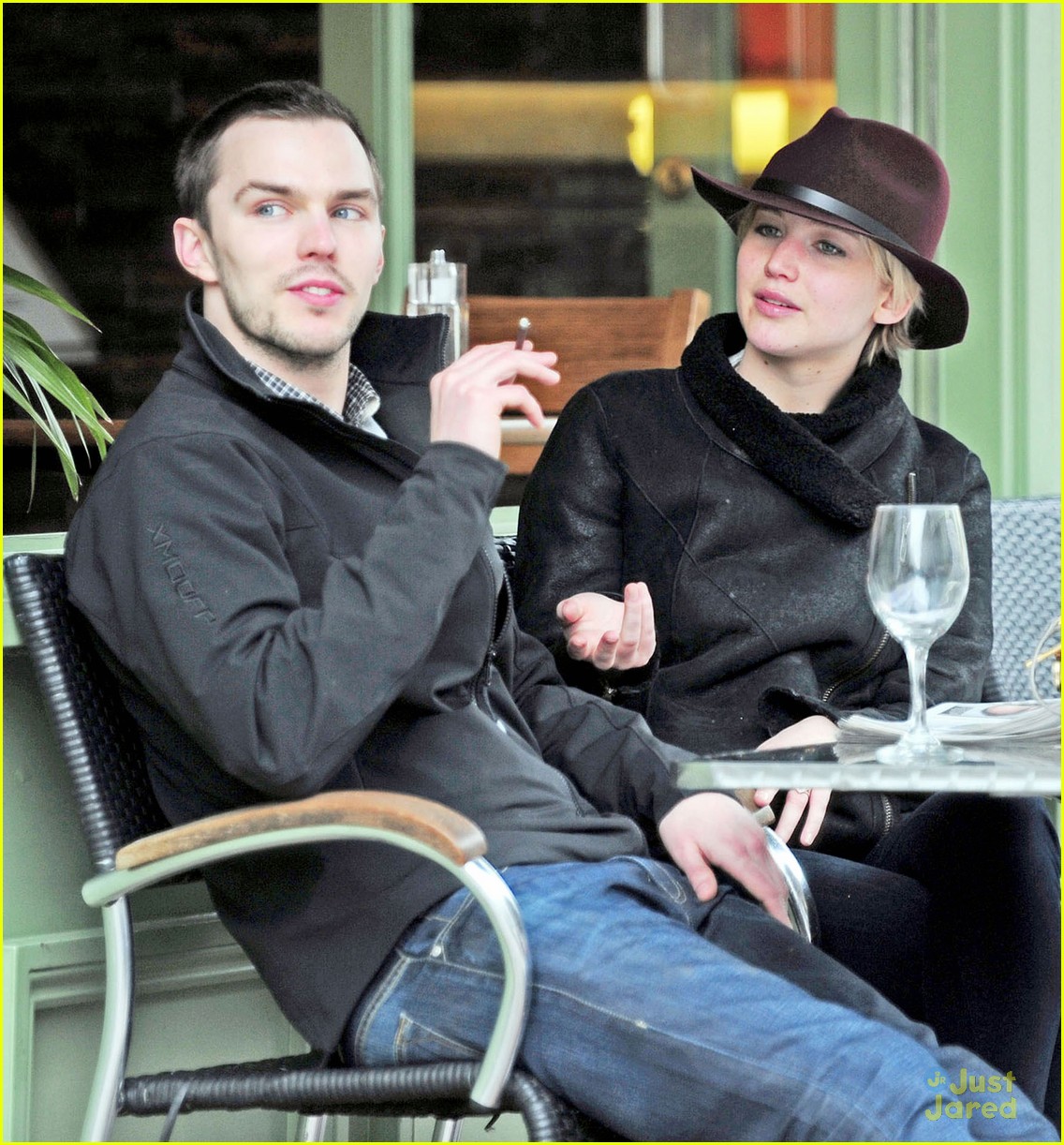 jennifer lawrence nicholas hoult hold hands look so in love in london 29