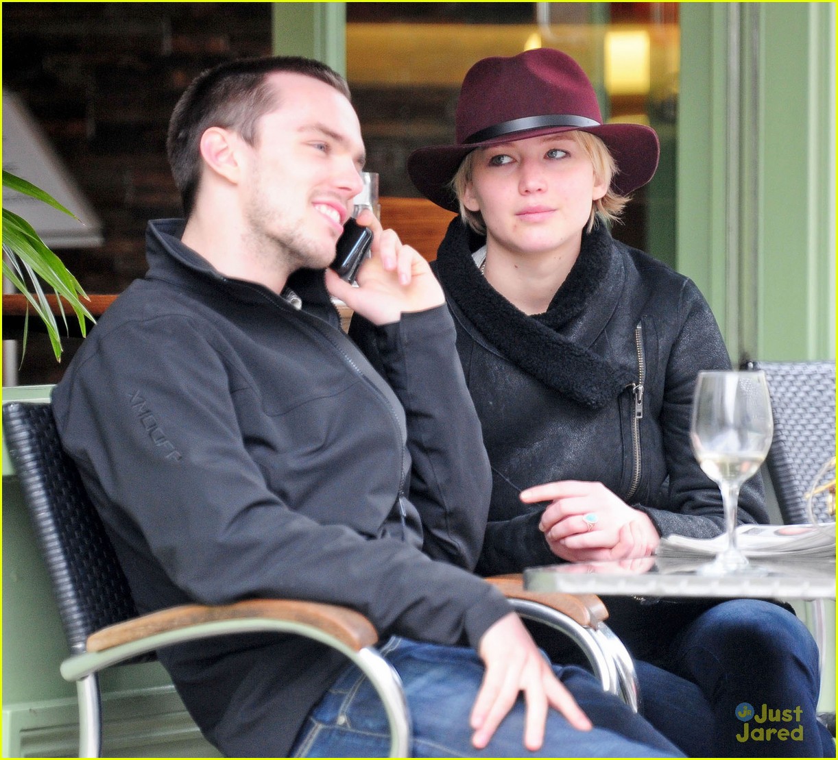 jennifer lawrence nicholas hoult hold hands look so in love in london 38
