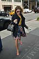 sarah hyland the view appearance subway ride 19