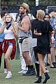 kendall and kylie jenner hang out with jaden and willow smith at coachella12