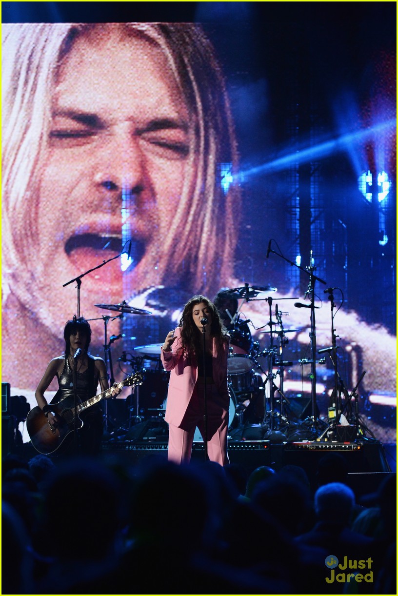 lorde nirvana rock roll hall of fame 06