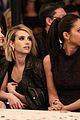 emmy rossum and emma roberts buddy up at lanvin20