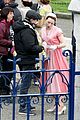 saoirse ronan brooklyn pink dress 15