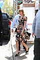 taylor swift floral dress gym nyc 01