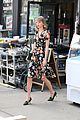 taylor swift floral dress gym nyc 03