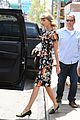 taylor swift floral dress gym nyc 05