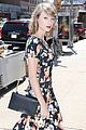 taylor swift floral dress gym nyc 09