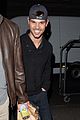 taylor lautner very happy girlfriend marie avgeropoulos 02