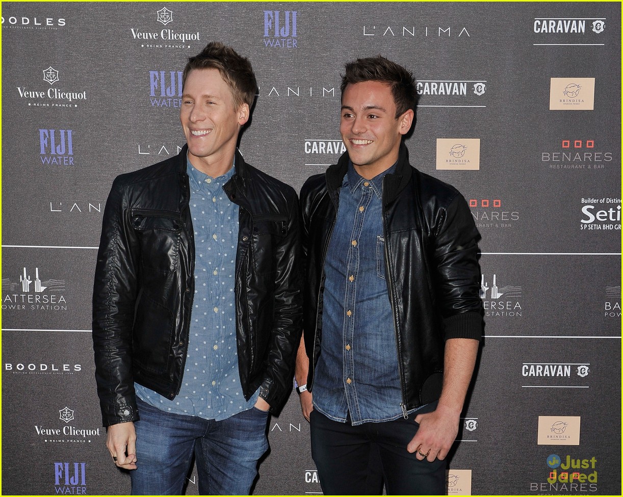 tom daley dustin lance black step out couple 04