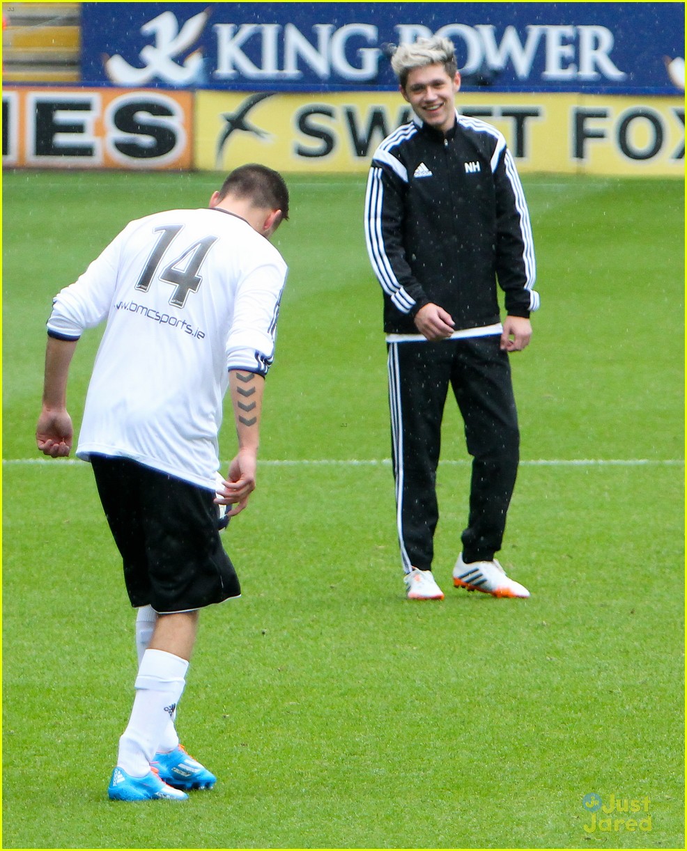 one direction charity soccer game irish autism action 36