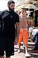 justin bieber continues going shirtless cannes 12