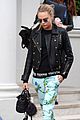cara delevingne pineapple pants three outfits 17