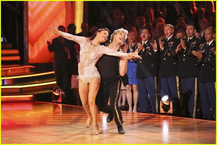 charlie white sharna burgess gma after elimination dwts 17
