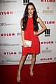 crystal reed greer grammer paint red nylon party 09