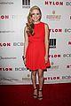 crystal reed greer grammer paint red nylon party 18