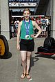 gracie gold nick goepper indy 500 ball race 06