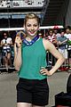 gracie gold nick goepper indy 500 ball race 09