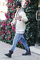 justin bieber attracts a mob of fans while out shopping 10