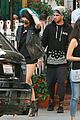 kendall jenner arrives cannes kylie touches up blue hair 37