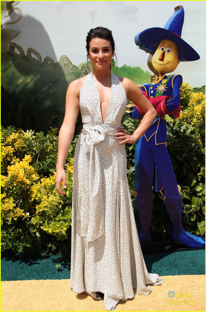 Lea Michele Follows the Yellow Brick Road at the Legends of Oz