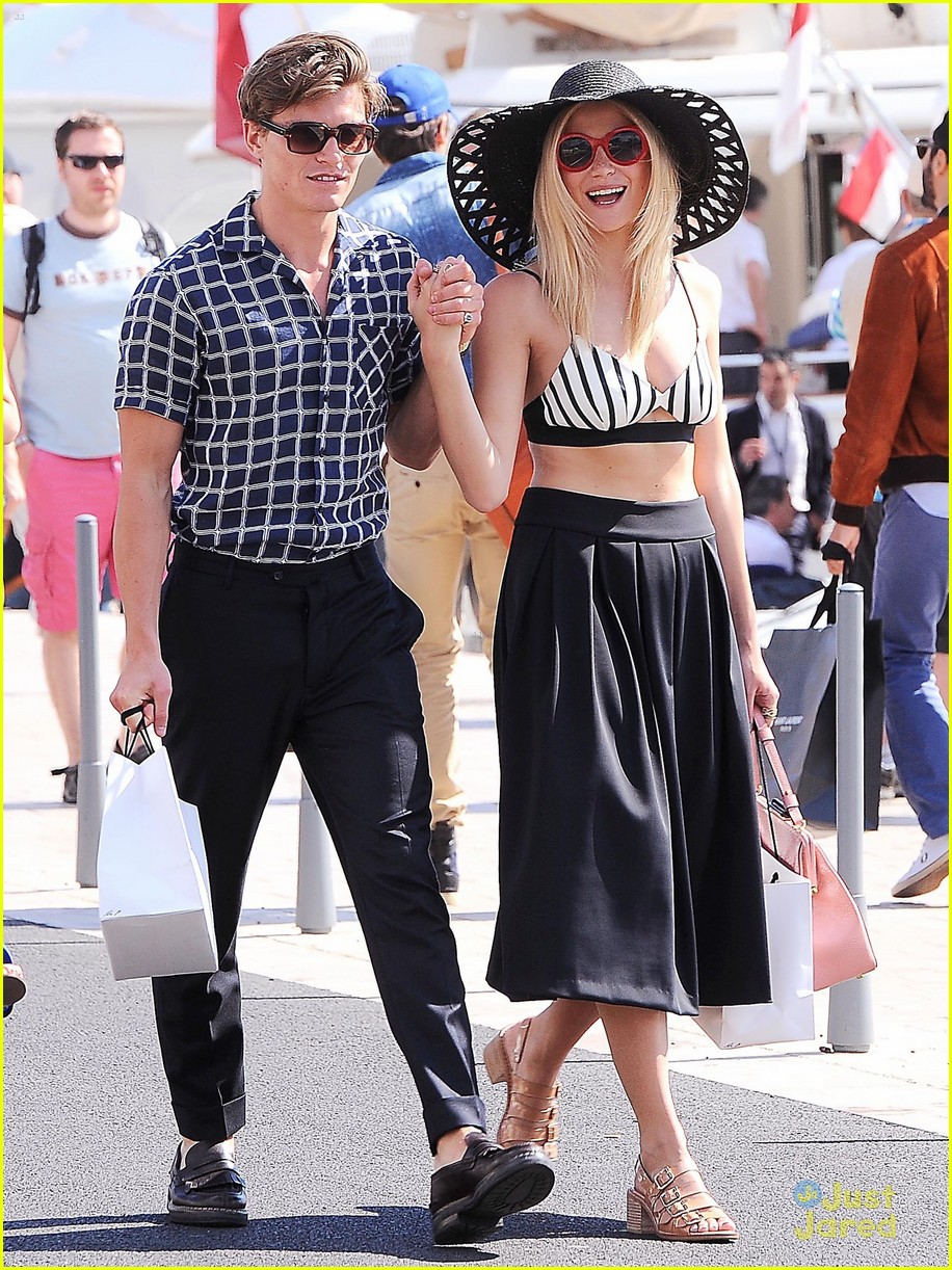 pixie lott oliver cheshire cannes spotting 02