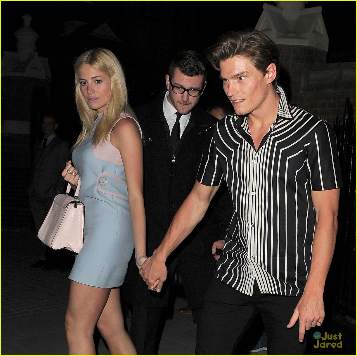 pixie lott oliver cheshire prada after party 01