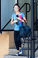 brenda song keeps it colorful after a workout01