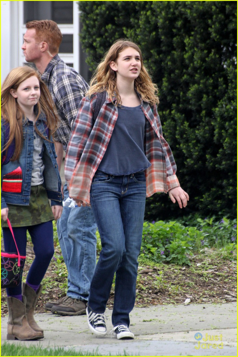 sophie nelisse gilly hopkins filming 05