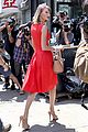 taylor swift red dress meredith met gown 03