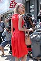 taylor swift red dress meredith met gown 08