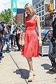 taylor swift red dress meredith met gown 11