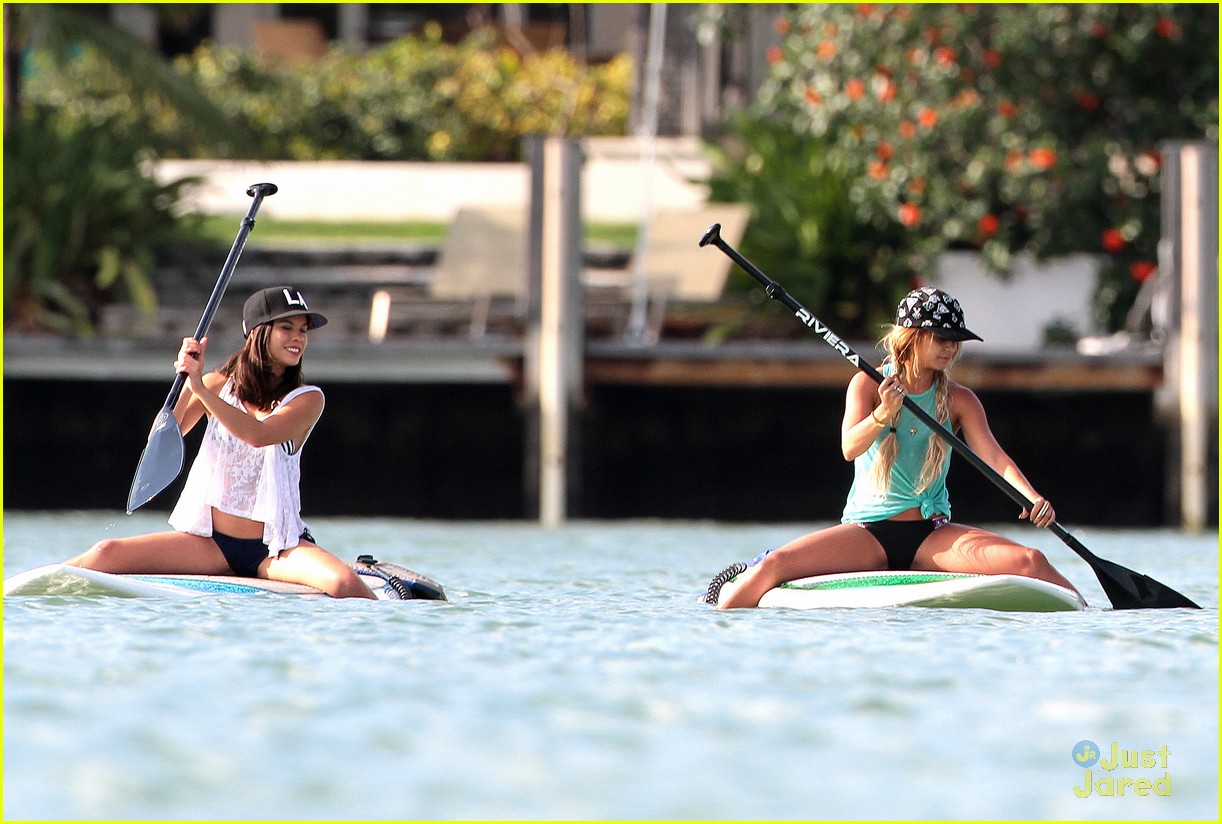 vanessa hudgens bikini paddleboarding miami 14