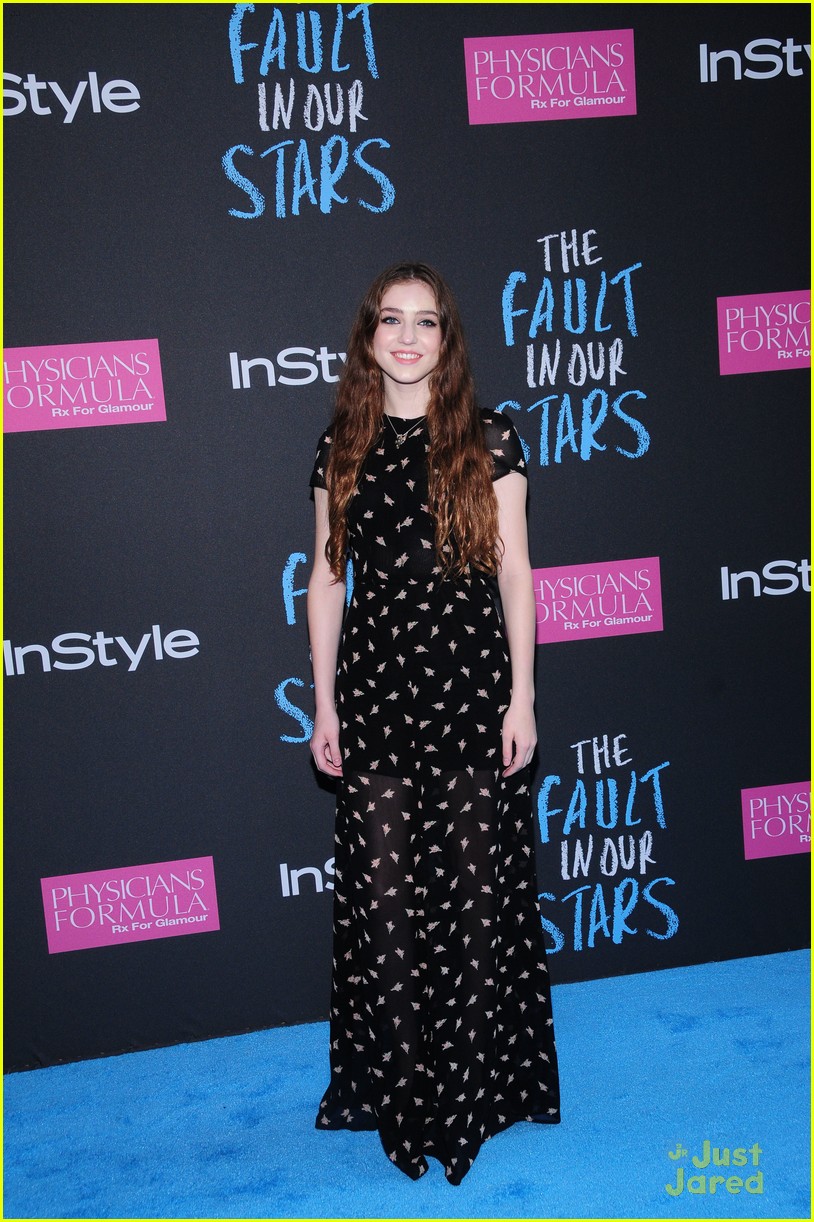 birdy john green fault in our stars blue carpet 07